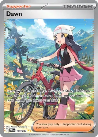 Dawn Phantasmal Flames Special Illustration Rare • 129/094 Holofoil