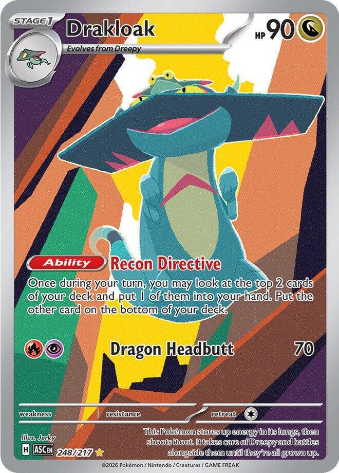 Drakloak Ascended Heroes Illustration Rare • 248/217 Holofoil