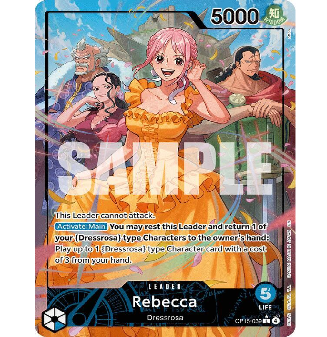 Rebecca (OP15-039) (Alternate Art) Adventure on Kami's Island L • OP15-039 Foil