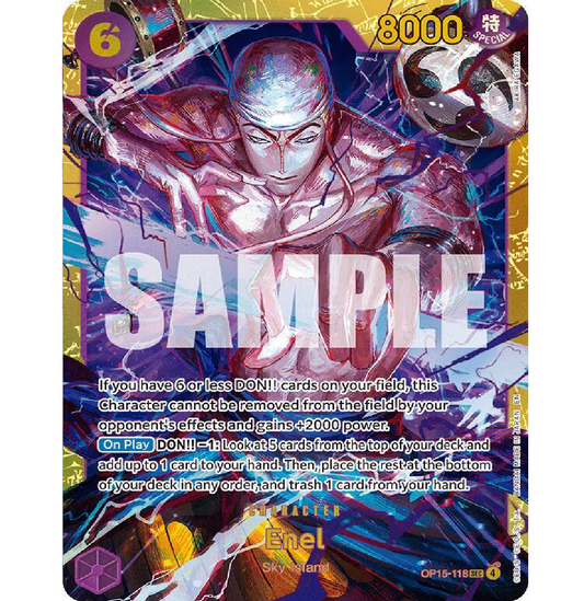Enel (OP15-118) Adventure on Kami's Island SEC • OP15-118 Foil