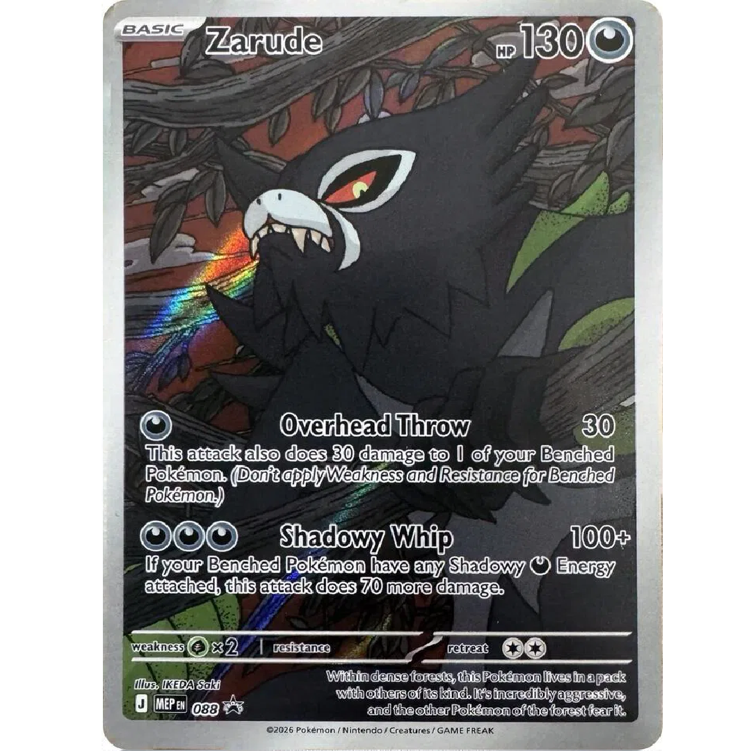 Zarude Mega Evolution Promos Promo • 088 Holofoil
